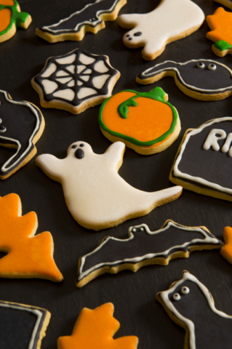 I biscotti di Halloween, un trionfo di colori