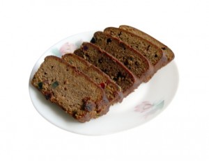 plumcake glassato cioccolato