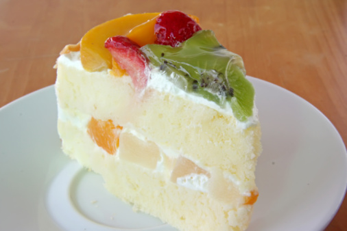 chiffon cake limone frutta senza latte