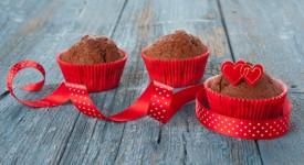 Dolci San Valentino muffin romantici