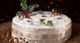 Torta Natale pasta zucchero