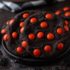 Cookies di Halloween con M&M’s arancioni