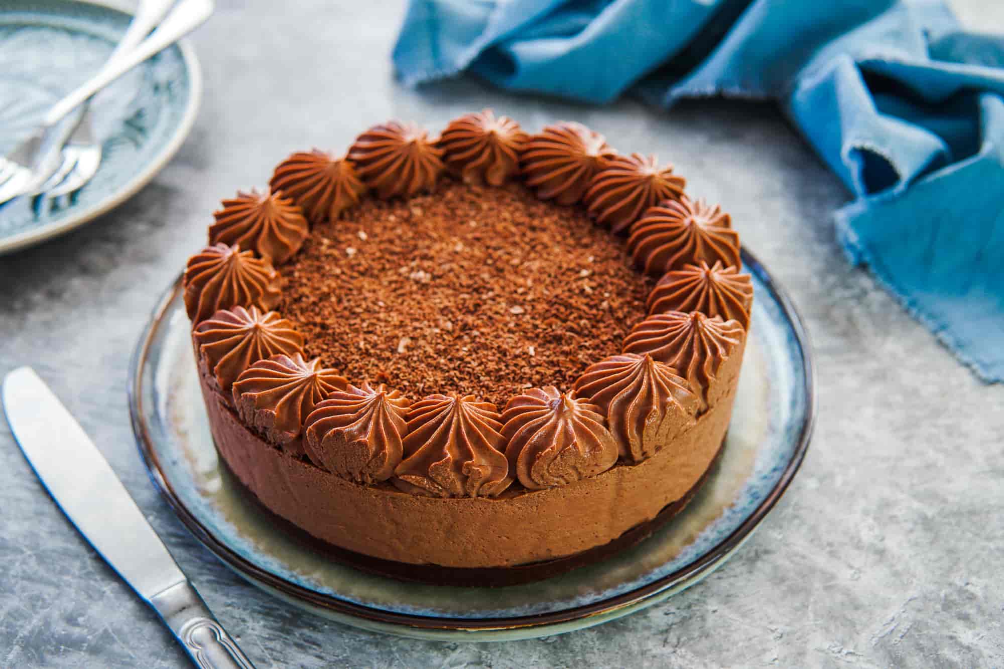 cheesecake al cioccolato